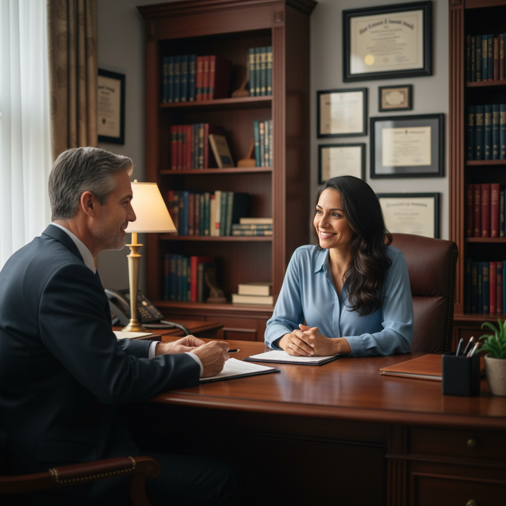 Scene 2 - Lawyer Office